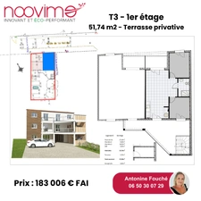 Appartements neufs T3 à Frossay (VEFA)