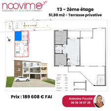 Appartements neufs T3 à Frossay (VEFA)