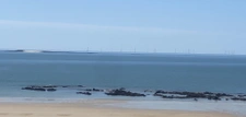 'Les Vagues' T2 rénové, vue mer.
