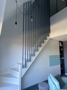 T2 dernier étage, aperçu mer, piscine, garage.