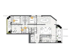 Dernier étage rénové double garage.