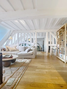 Duplex dernier étage centre-ville.