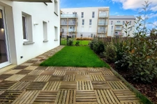 À louer   T3 meublé 64,79 m2 avec jardin privatif   Liffré  