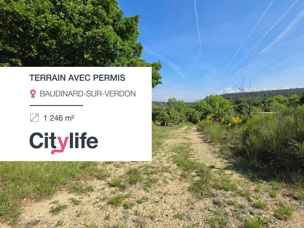terrain constructible avec permis · à Baudinard-sur-Verdon · 3 150 000 €
