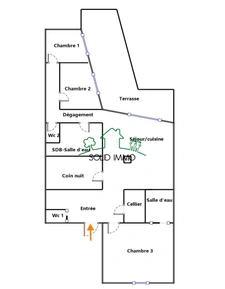 Iolsa 2000 : Appartement T4 Rénové avec Terrasse ensoleillée