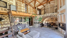 Superbe maison en pierre   Labastide sur Besorgues