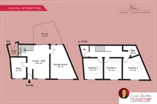 St Pasquier - Hauts-Pavés Maison 103 m2 3 chambres jardin et
