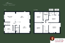 Quartier Hauts-Pavés / Monselet Maison 152 m2, 4 chambres