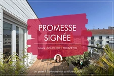 Procé, t4 dernier étage, terrasse de 30 m2 3 chambres et sta