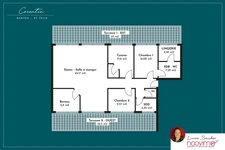 Saint-Félix vue Erdre, 5 pièces 121 m2 dernier étage avec 2 