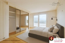 Saint-Félix vue Erdre, 5 pièces 121 m2 dernier étage avec 2 