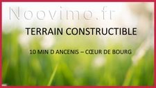  Terrain constructible bourg de POUILLE LES COTEAUX