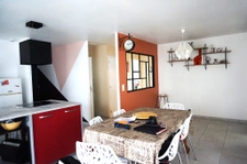 Contemporaine de plain pied 105m2, 3 chambres, terrain de  6