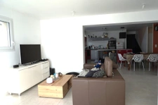 Contemporaine de plain pied 105m2, 3 chambres, terrain de  6