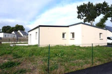 Contemporaine de plain pied 105m2, 3 chambres, terrain de  6