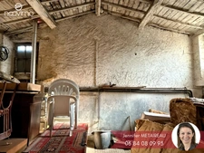 Maison ancienne à rénover 2 chambres + bureau avec dépendanc