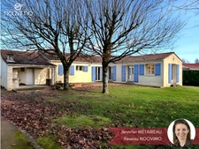 Plain-pied non mitoyen - 122 m2 3 chambres possibilité 4 sur