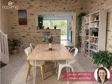 Charmante maison en pierre 3 chambres + bureau avec jardin e