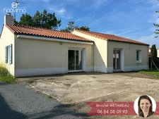 Plain-pied 3/4 chambres non mitoyen sur belle parcelle