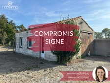 Bâtiment à réhabiliter en habitation d'environ 65 m2 sur ter