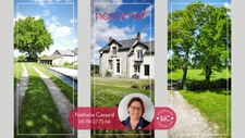 Maison en pierre rénovée de 128 m2 4 chambres 1 Bureau sur 2