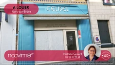 A LOUER LOCAL COMMERCIALE 65 m2 + 50 m2 de réserve en plein 