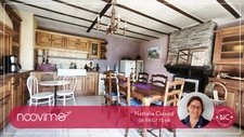 Maison en pierres 119 m2 à rénover 4 pièces sur de 6250 m2 d