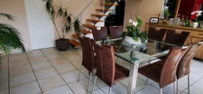 maison plain pied 4 chambres et bureau avec piscine et doubl