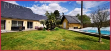 maison plain pied 4 chambres et bureau avec piscine et doubl