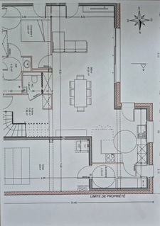 Maison neuve 140m2 5 chambres garage sur terrain 365 m2