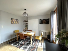 Maison avec charme et confort.