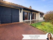 Maison plain-pied 87m2 - 2chambres et jardin 