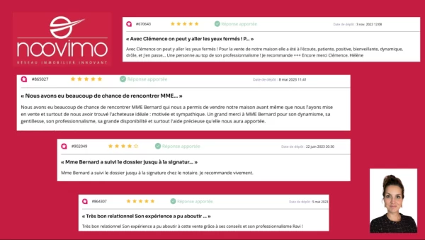 Mes derniers avis clients