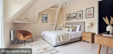 Maison d'architecte avec piscine sur les hauteurs