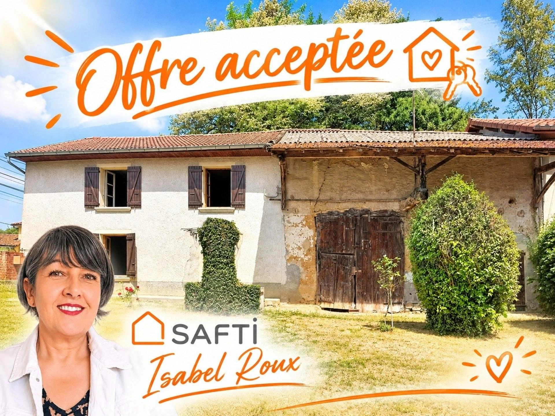 Maison 4 pièces 90 m² · à Châbons · 90 m² · 189 000 €