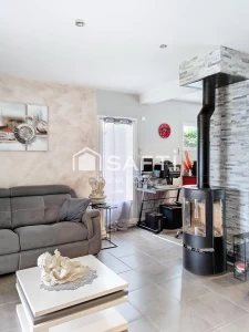 Charmante maison tout confort avec piscine, au calme