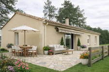 Maison de plain-pied au calme   4 chambres   1 650 m2 de ter