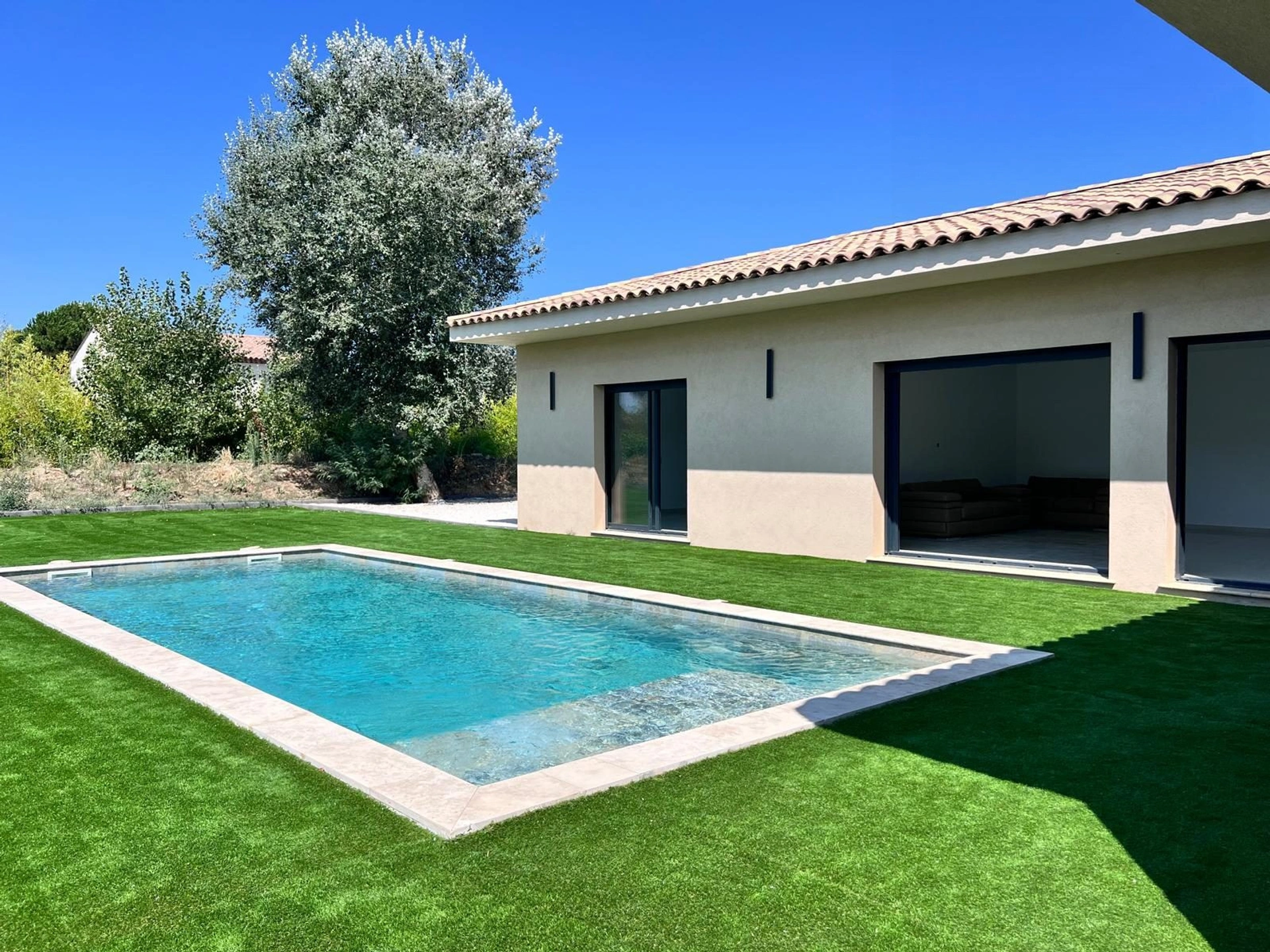 Villa contemporaine &agrave; Grimaud, vue 15