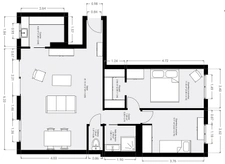 Appartement Paris 3 pièce(s) 10
