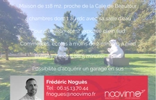 Maison familiale   118 m2   Coeur de Beautour