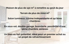 Maison de plus de 150m2