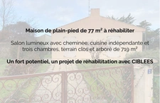 Maison de 77 m2 à rénover