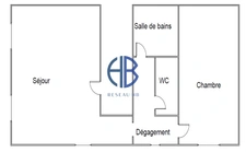 Immeuble La Cote Saint Andre 6 pièce(s) 121.20 m2