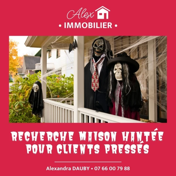 RECHERCHE MAISON HANTÉE À VENDRE !