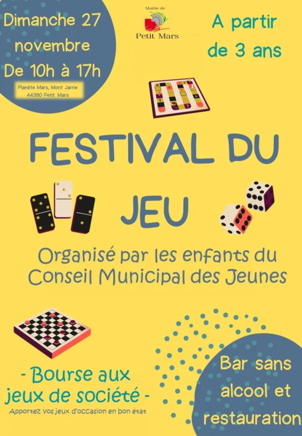 FESTIVAL DU JEU : PETIT-MARS