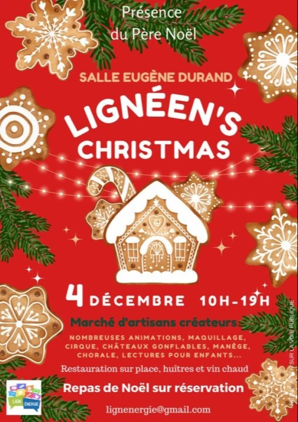 MARCHÉ DE NOËL 2022 : LIGNÉ