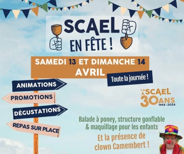 LIGNÉ : SCAEL EN FÊTE SAMEDI 13 ET DIMANCHE 14 AVRIL 2024