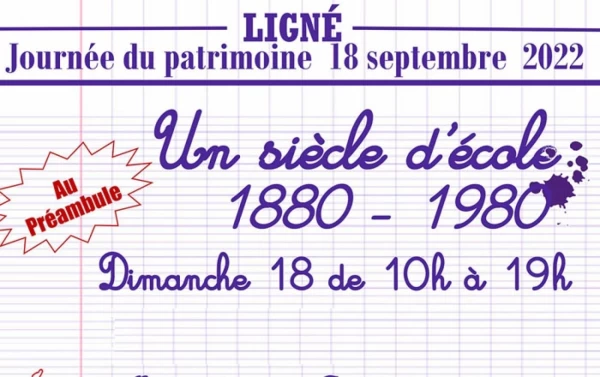 JOURNEES DU PATRIMOINE 2022 : LIGNÉ