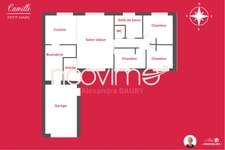 [Camille] Maison à louer 99 m2 à Petit-Mars