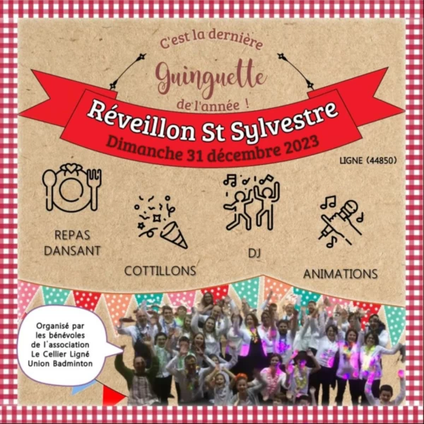 LIGNÉ : LeCLub ORGANISE LE RÉVEILLON DE LA SAINT SYLVESTRE